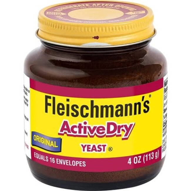 Fleischmann's Yeast Active Dry Jar, 4 oz