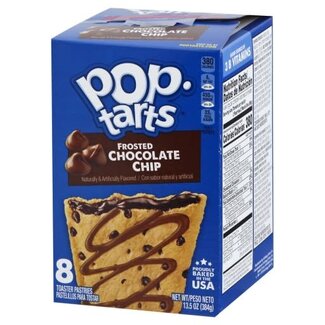Pop Tarts Kellogg's Pop Tarts Frosted Chocolate Chip, 1.7 oz, 8 ct