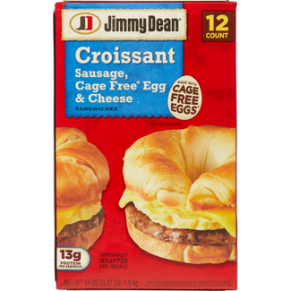 Jimmy Dean Jimmy Dean Croissant Sandwich Sausage & Egg & Cheese, 12 ct