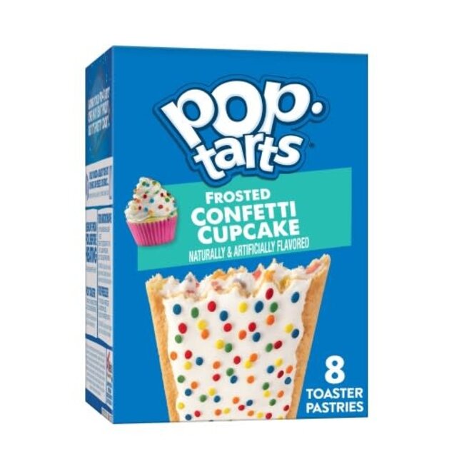 Kellogg's Pop Tarts Frosted Confetti Cupcake, 13.5 oz, 4 ct