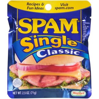 Spam Spam Single Classic, 2.5 oz, 12 ct