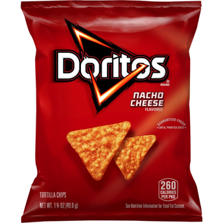 Doritos Doritos Nacho Cheese, 1.75 oz, 64 ct