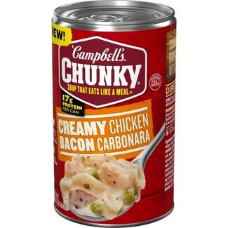 Campbell's Campbell's Chunky Creamy Chicken Bacon Soup, 18.8 oz, 12 ct