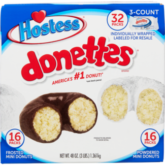 Hostess Hostess Donettes Variety Pack, 32 ct