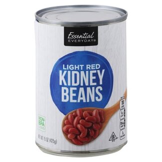 Essential Everyday EED Beans Light Red Kidney, 15 oz
