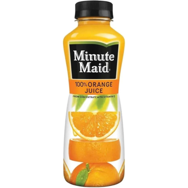 Minute Maid Orange Juice, 12 oz, 24 ct