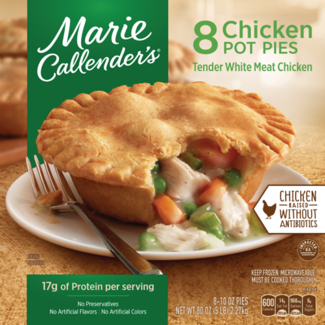 Marie Callender's Chicken Pot Pies, 10 oz, 8 ct