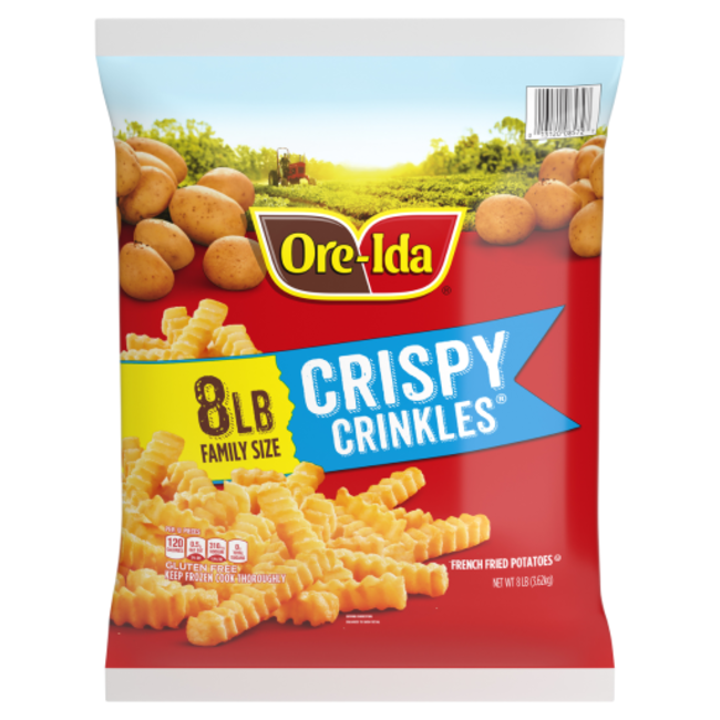 Ore-Ida Golden Crinkles French Fries, 8 lb