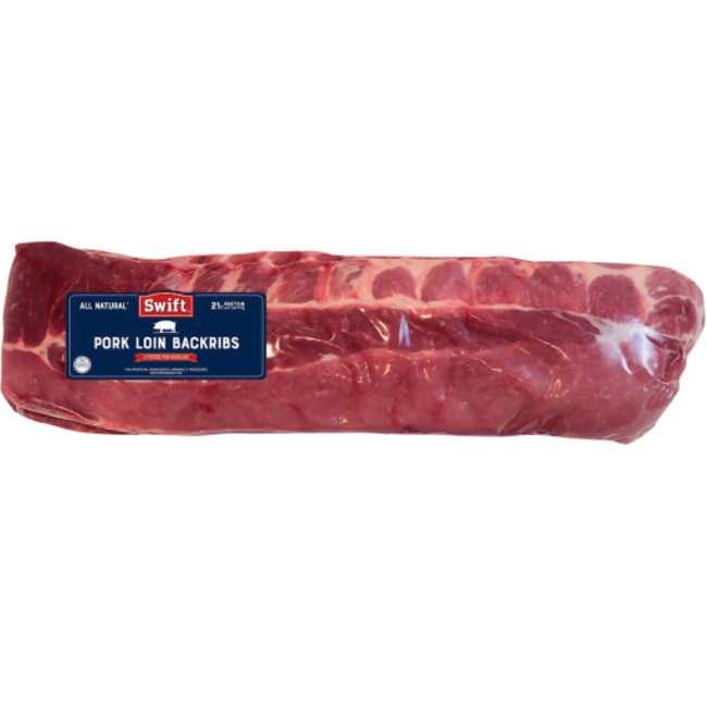 Swift Pork Loin Backribs, 11 lb
