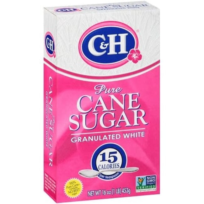 C&H Sugar Granulated, 1 lb