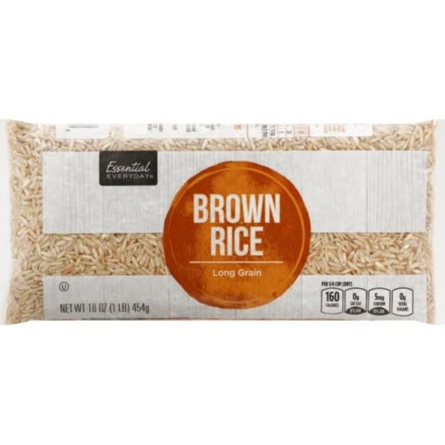 EED Rice Brown, 16 oz, 12 ct