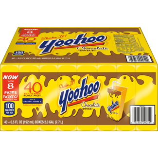 Yoo-Hoo Yoo-hoo Chocolate Drink, 6.5 oz, 40 ct