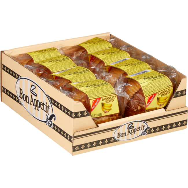 Bon Appetit Banana Nut Muffins, 5 oz, 8 ct