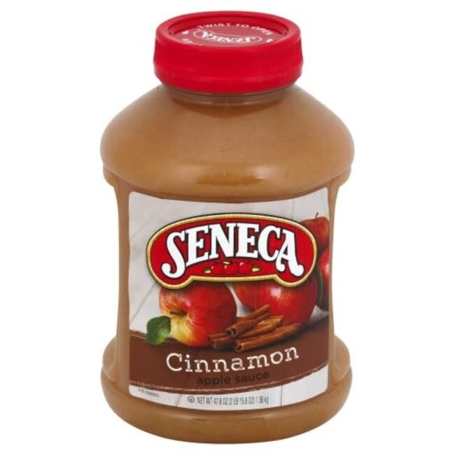 Seneca Cinnamon Apple Sauce Plastic Bottle, 48 oz