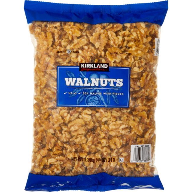 Kirkland Signature Walnuts Baking Nuts, 3 lb