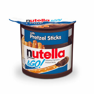 Nutella Nutella Go Hazelnut Pretzel, 1.4 oz, 12 ct