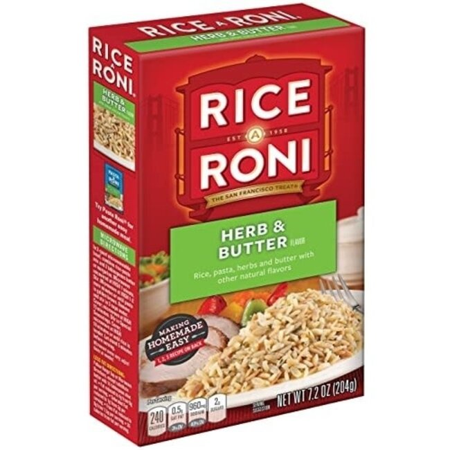 Rice-A-Roni Herb & Butter, 7.2 oz