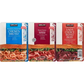 Kirkland Signature Kirkland Signature Lunchmeat Variety Pack Sliced, 14 oz, 3 ct