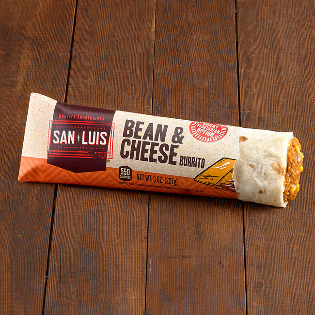 Deli Express Burrito Bean/Cheese, 8 oz, 10 ct