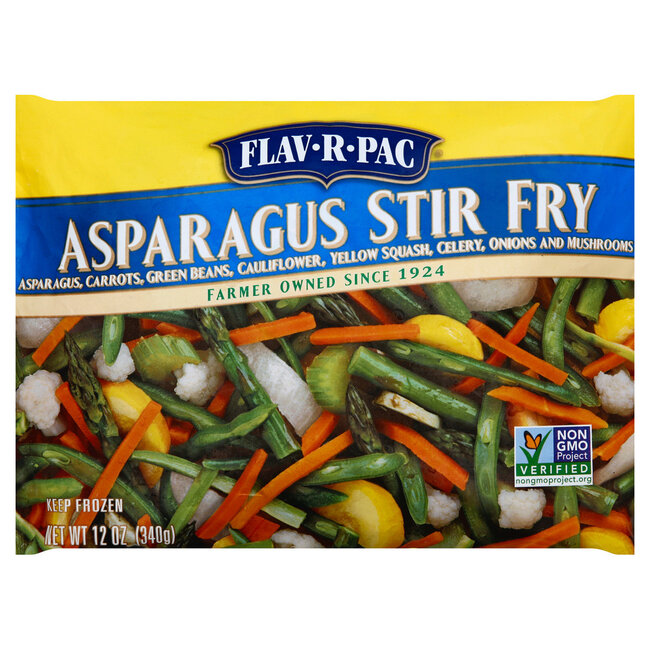 Flavorpac Asparagus Stir Fry, 12 oz, 12 ct