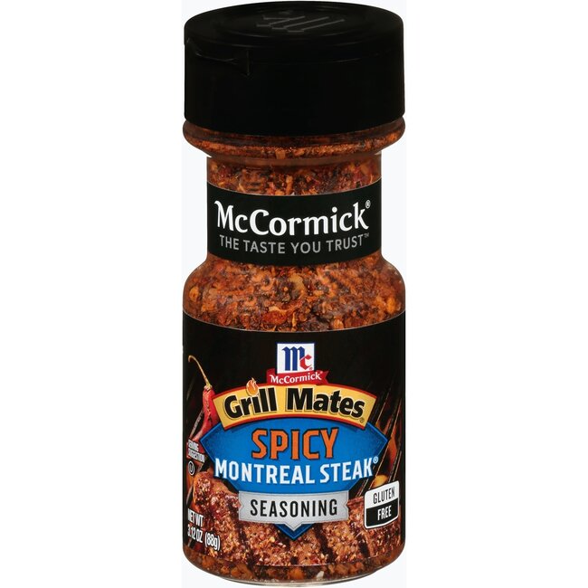 McCormick Montreal Steak Spicy Seasoning, 3.12 oz