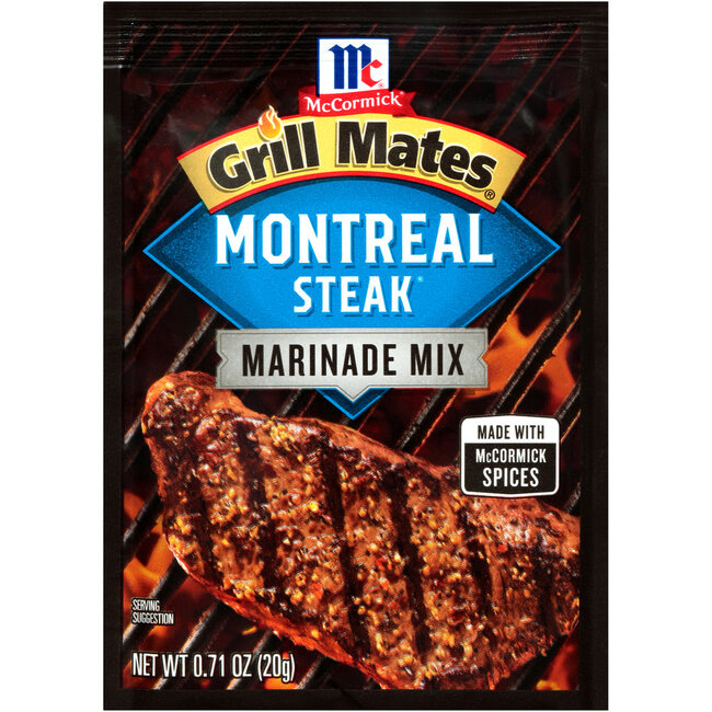 McCormick Montreal Steak Marinade, .71 oz
