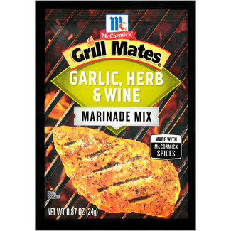 Mccormick McCormick Garlic & Herb & Wine Marinade, .87 oz