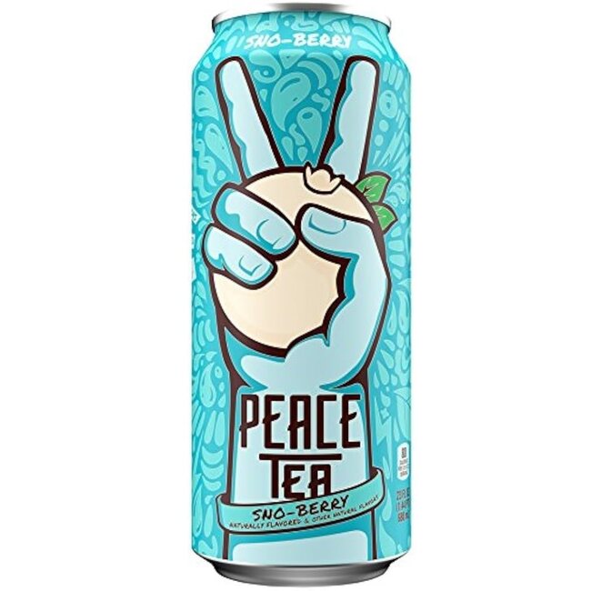 Peace Tea Pink Snow Berry, 16 oz, 24 ct
