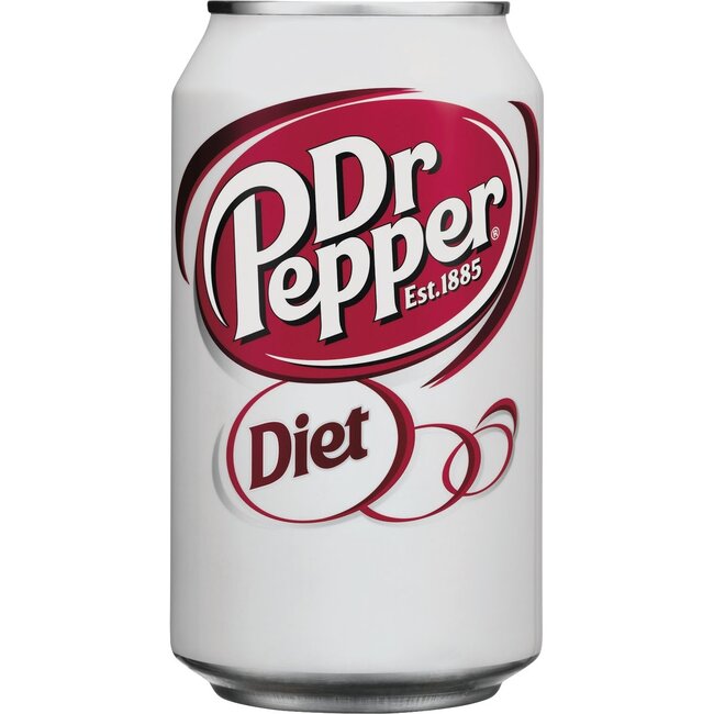 Dr Pepper Diet, 12 oz, 24 ct