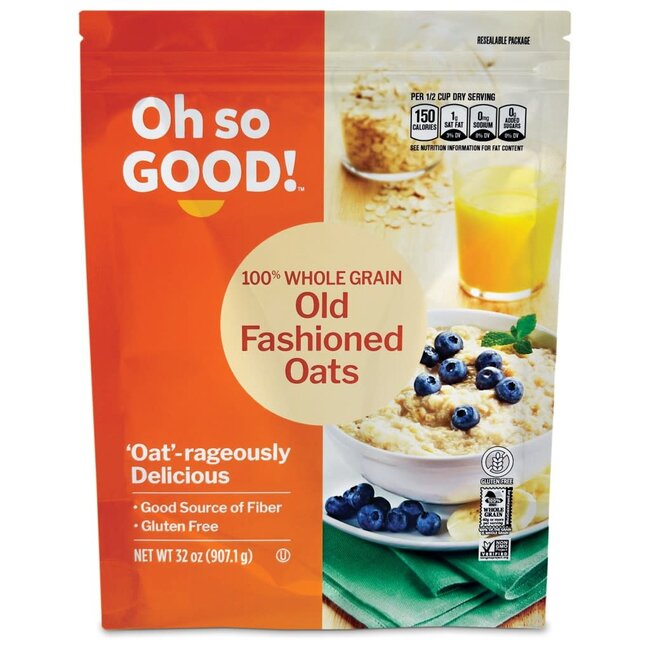 Oh So Good! Old Fashioned Oats, 32 oz