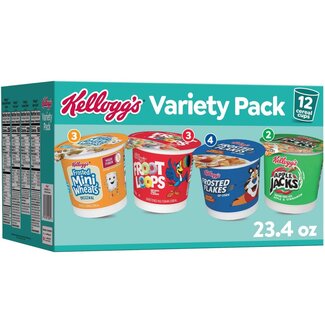 Kellogg's Kellogg's Cereal Cups Family Variety Pack, 12 ct