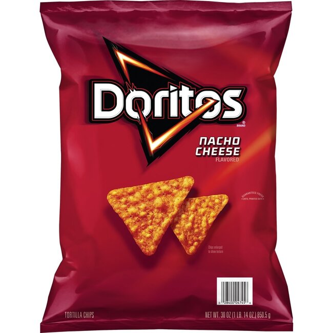 Doritos Tortilla Chips Nacho Cheese, 30 oz