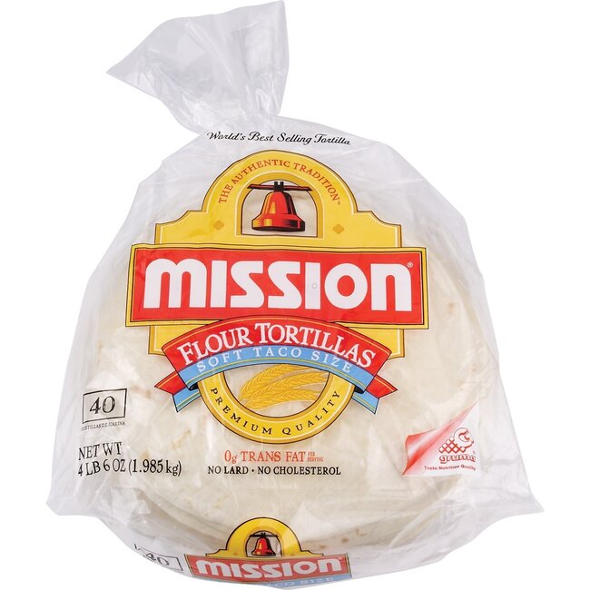Mission 8" Flour Tortillas, 40 ct
