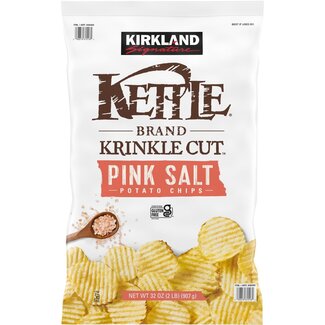 Kirkland Signature Kirkland Signature Krinkle Cut Kettle Chips Himalayan Salt, 32 oz