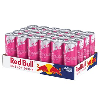Red Bull Red Bull Summer Edition Energy Drink White Peach, 8.4 oz, 24 ct