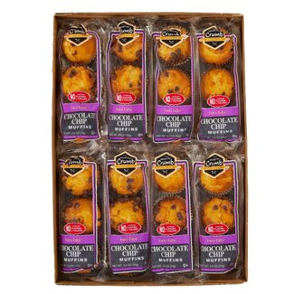 The Worthy Crumb The Worthy Crumb Mini Muffins Chocolate Chip, 2.6 oz, 16 ct