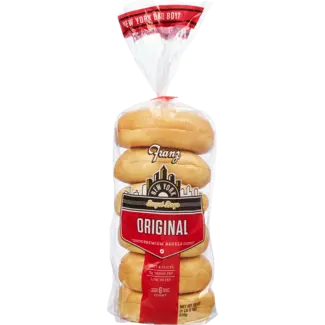 Franz New York Bagel Boys Original Premium Bagel, 6 ct