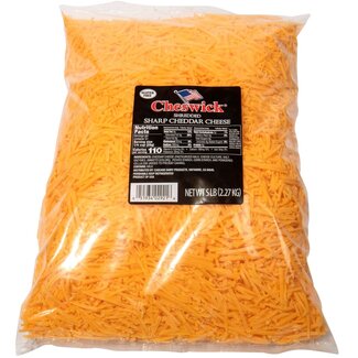 Cheswick Cheswick Sharp Cheddar Cheese Shredded, 5 lb