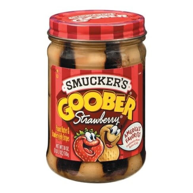 Smuckers Goober Strawberry Spread, 18 oz