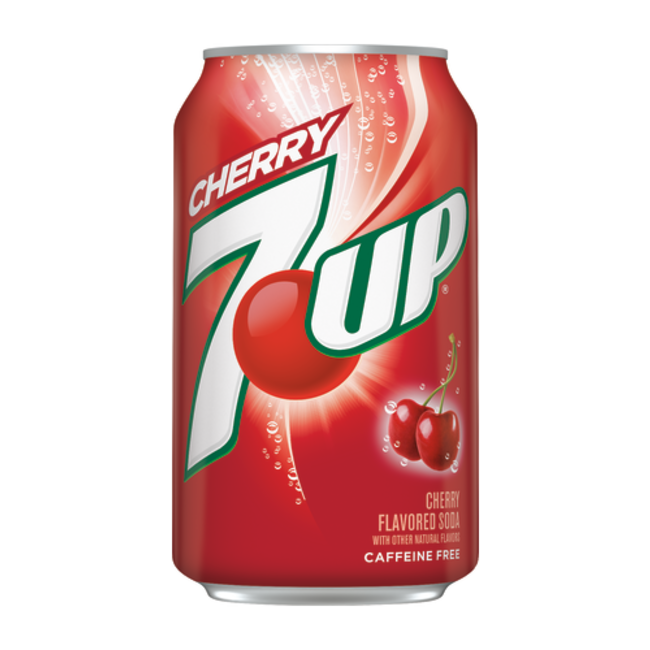 7-Up Cherry, 12 oz, 2-12 ct
