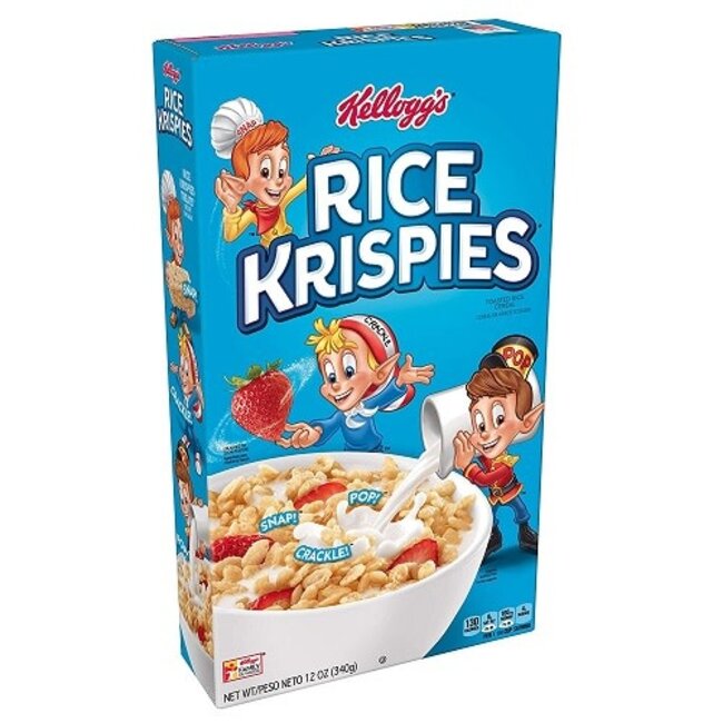 Kelloggs Rice Krispies, 12 oz