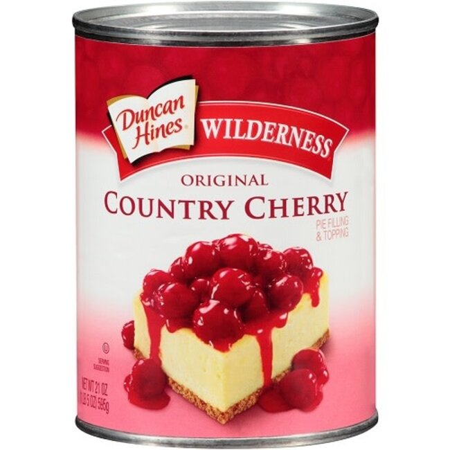 Wilderness Cherry Pie Filling, 21 oz, 8 ct