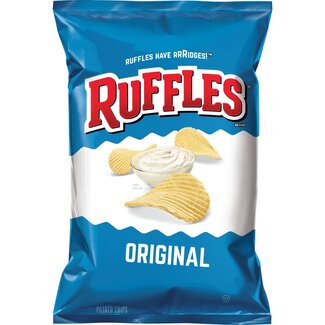 Ruffles Ruffles Potato Chips Original, 28 oz