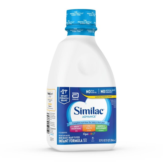 Similac Advance Ready To Feed Infant Formula, 32 oz