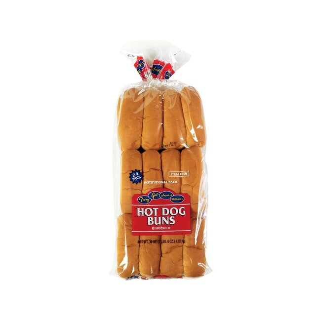 Gai's Bakery Hot Dog Buns, 24 ct