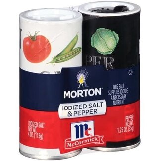 Morton Morton Salt And Pepper, 5.25 oz