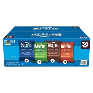 Kettle Chips Kettle Chips Potato Chips Variery Pack, 1.5 oz, 36 ct