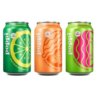 Poppi Poppi Probiotic Soda Variety Pack, 12 oz, 15 ct