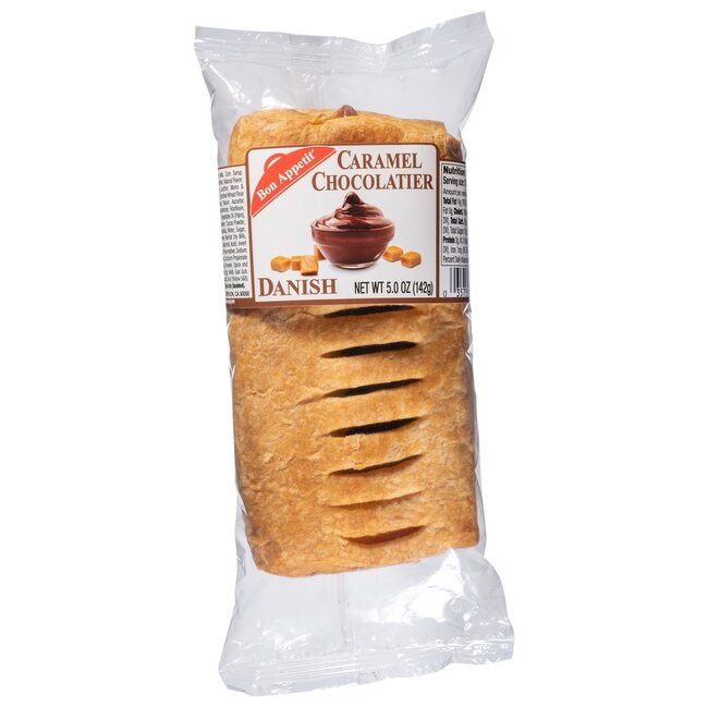 Bon Appetit Danish Caramel Chocolatier, 5 oz, 8 ct