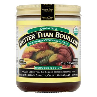 Better Than Bouillon Better Than Bouillon Organic Seasoned Vegetable Base Reduced Sodium, 21 oz